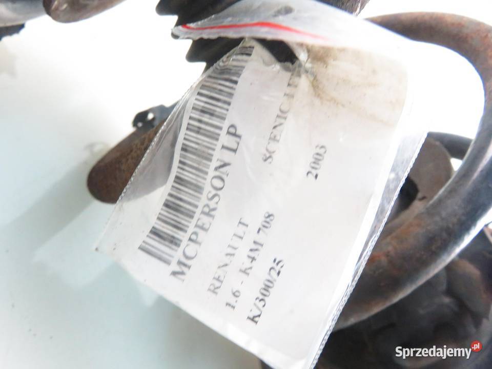 MCPERSON LEWY PRZEDNI RENAULT SCENIC 16 osobowe Amortyzatory