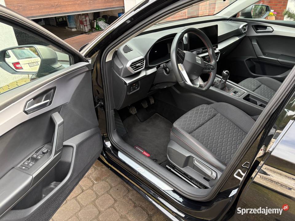 Seat Leon FR 15 150 stan idealny bez wkładu welurowa tapicerka Ostrów Wielkopolski