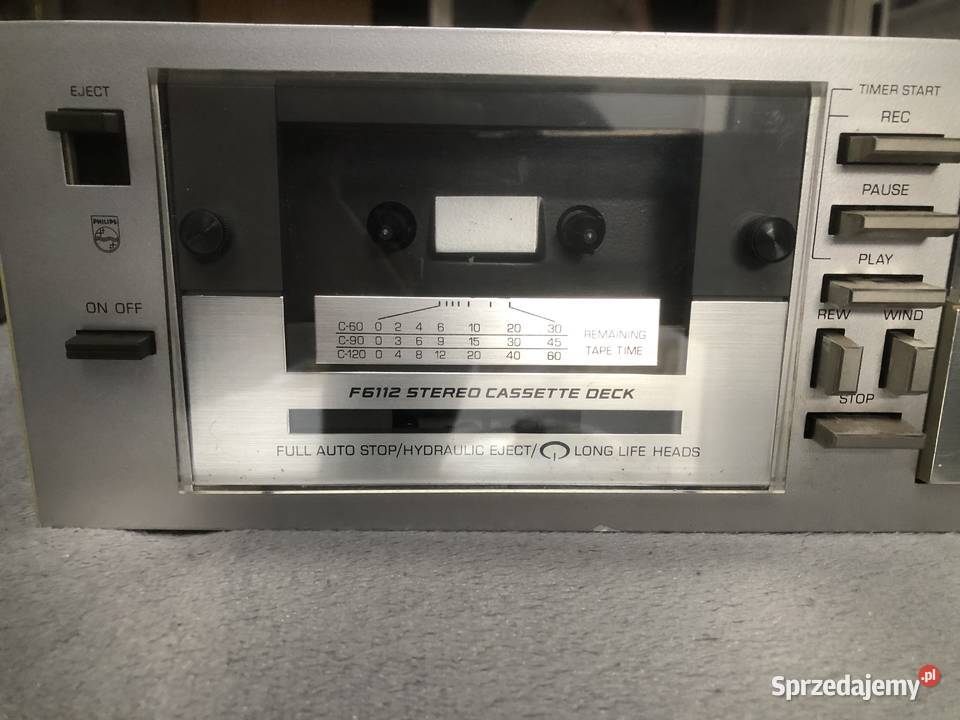 Magnetofon deck Philips F 611300 Vintage Jaworzno