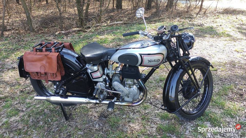 Norton WD 16H 1941r benzyna Motoryzacja Tomaszów Mazowiecki