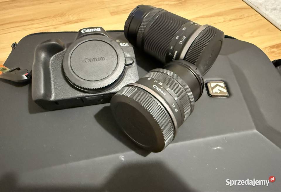 Canon EOS R50 2 obiektywy komplet akcesoriów dolnośląskie Brzeg Dolny
