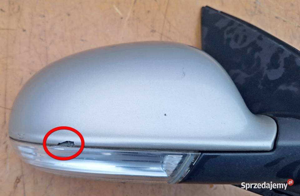 VW GOLF 5 V LUSTERKO PRAWE KOLOR LD1W 6 PIN Radom sprzedam