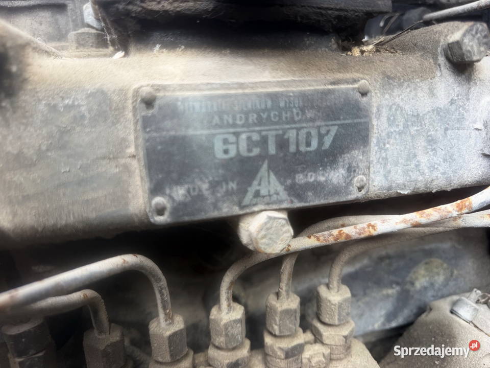 silnik LEYLAND SW400 6 cylindrowy Bizon fadroma Działoszyn