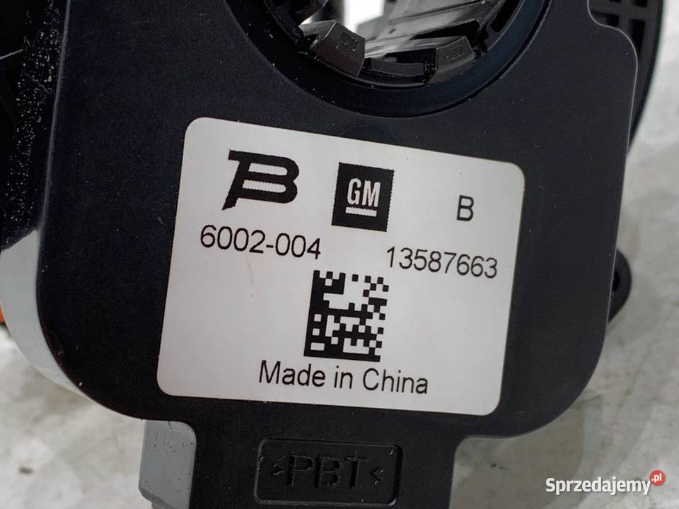 TAŚMA AIRBAG OPEL ZAFIRA C 13587663 Minivan