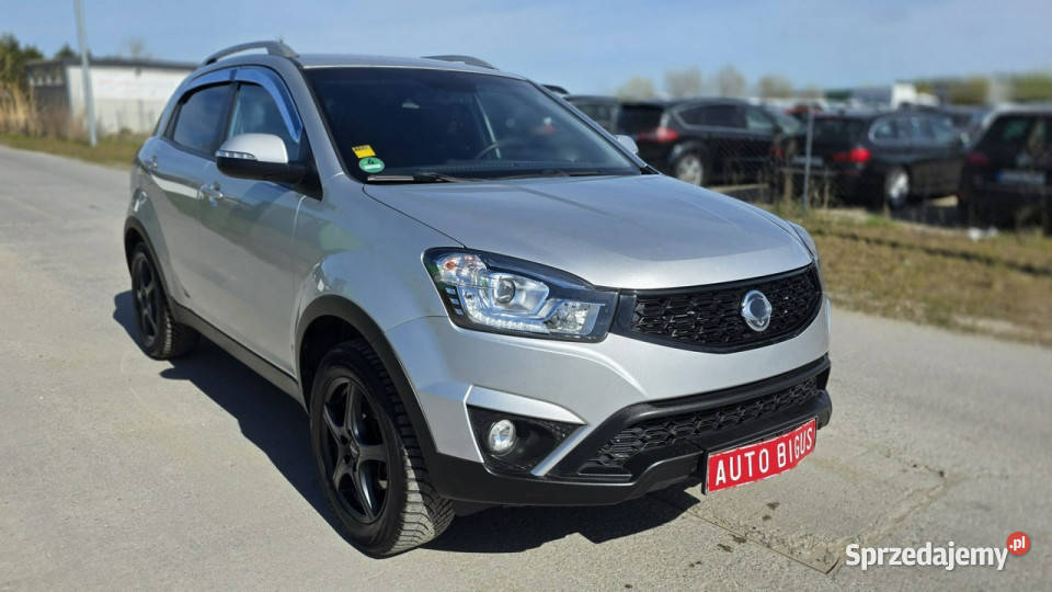 SsangYong Korando automat ledy duza navi camera nieuszkodzony Lębork
