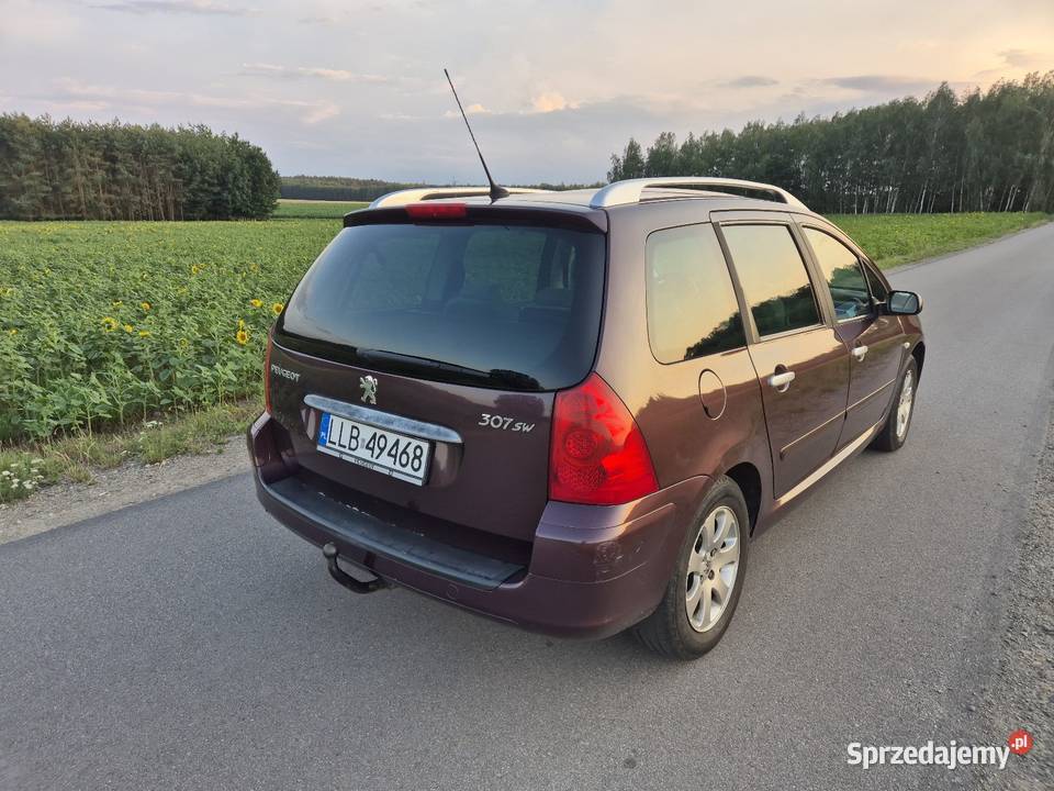 PEUGEOT 307 SW LIFT 16 BENZYNA  109 5 Biegów manualna Mejznerzyn