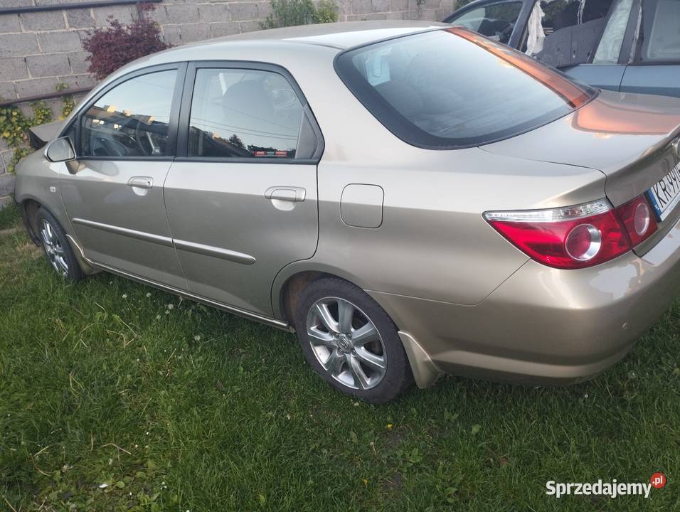 Honda CITY IV 2007złotawszystkie częściprzebieg osobowe Motoryzacja Kraków sprzedam