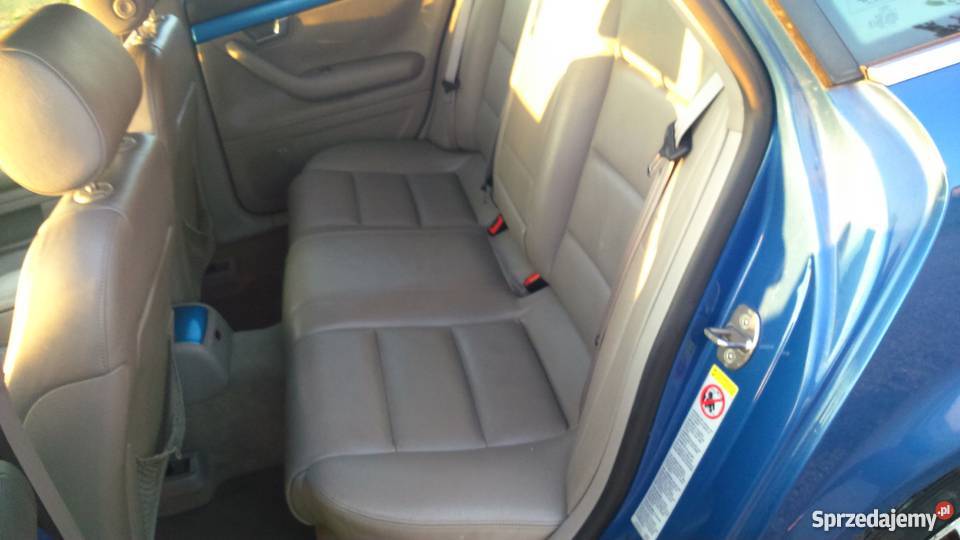 Super Audi A4 B6 30 V6 LPG Wersja USA SKÓRY FUL podgrzewane fotele Jedlińsk