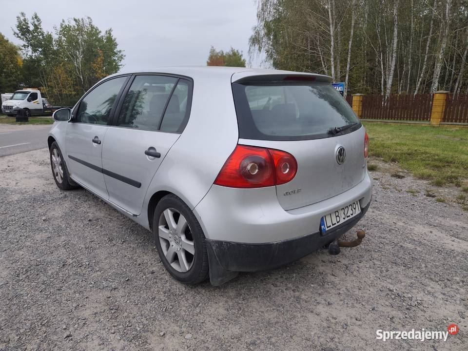 VW Golf V 16 LPG nieuszkodzony lubelskie Lubartów