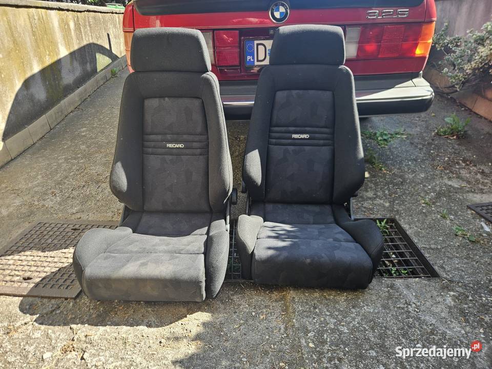 Fotele Recaro sportsitze Bmw e30 kubełki osobowe Wrocław