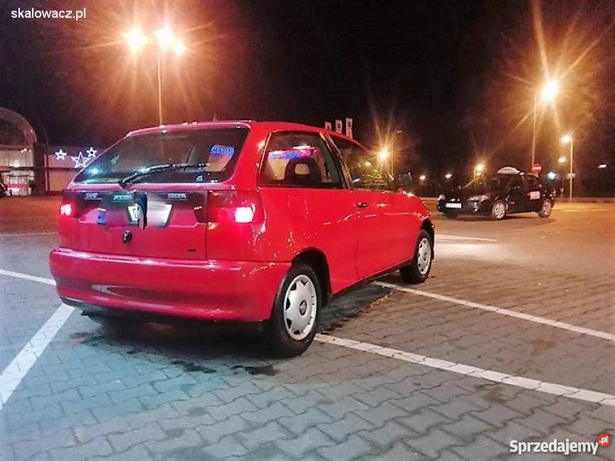 SEAT IBIZA 14 BENZYNA LPG 1996 czerwony