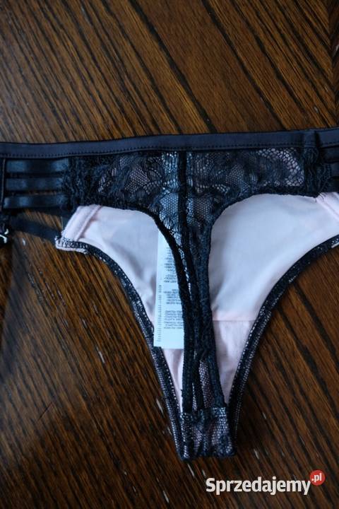 czarne majtki stringi Censored Yorker 36 S pas Toruń