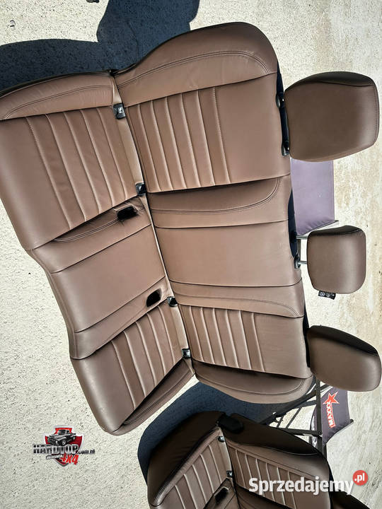 POKROWCE Oryginalne Zestaw Skóra na Fotele Pasłęk