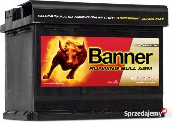 Akumulator Banner Running Bull AGM 60Ah 640A Jelcz-Laskowice
