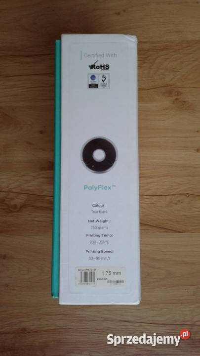 Filament do drukarki 3D czarny PolyFlex True Elektronika Ostrowiec Świętokrzyski