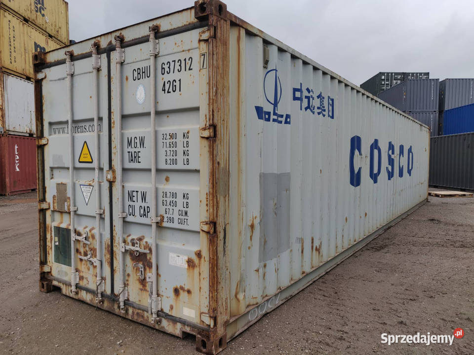 Kontener morski magazynowy 40 DVHC 12 metrowy