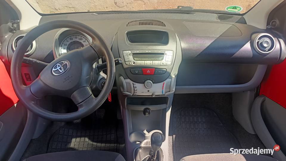 Toyota Aygo 10 benz 68 Klima Elektryka Alu manualna Stargard