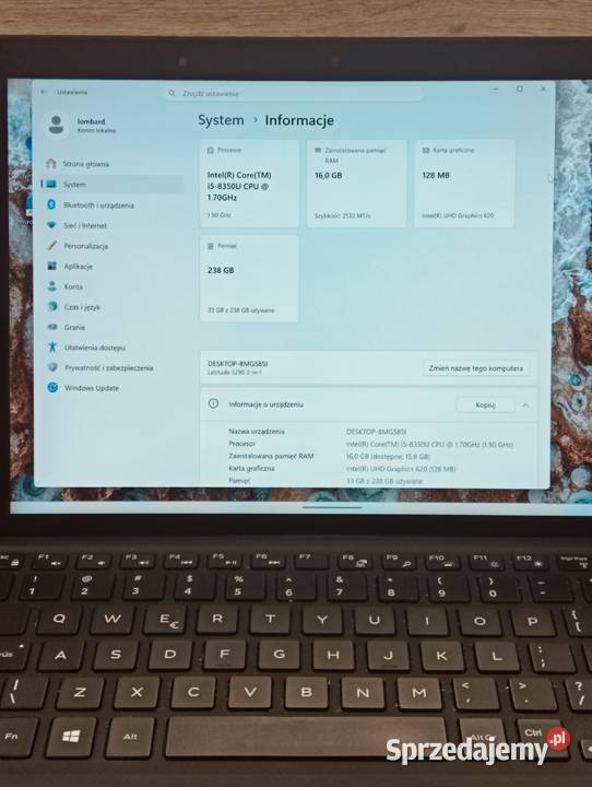 LaptopTablet Dell Latitude 5290 2w1