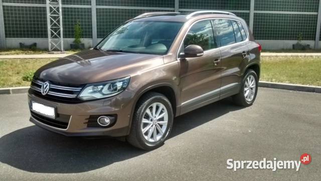 VW Tiguan 20 TDI DSG zadbany kupiony w Łódź sprzedam