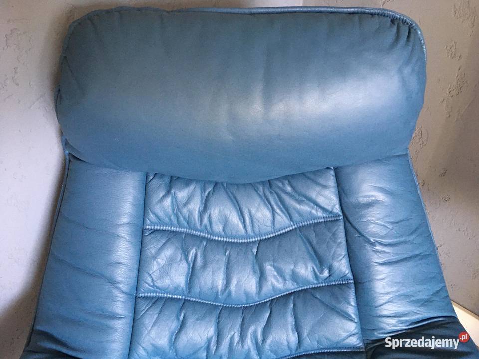 Tetrad fotel skóra england design vintage Warszawa sprzedam