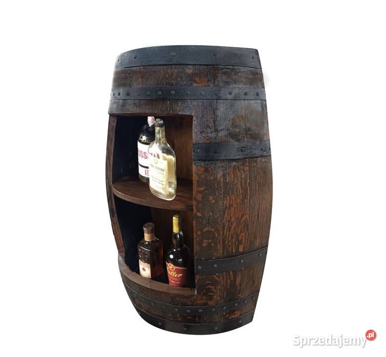 DĘBOWY BAREK Z POŁOWY BECZKI BEZ DRZWICZEK