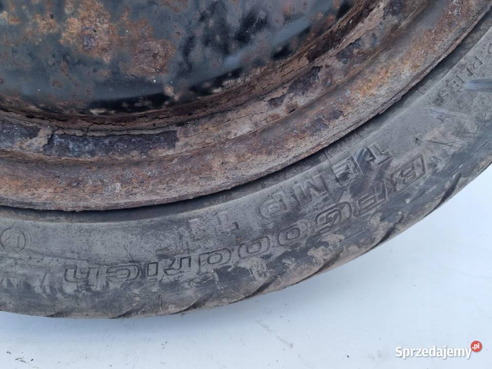 KOŁO ZAPASOWE DOJAZDOWE 12570 Toyota Avenis T25 Rudka