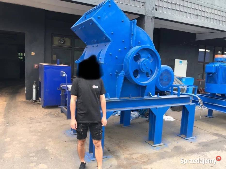KRUSZARKA MŁYN MŁOTKOWY silnik 132kW aluminium Kędzierzyn-Koźle