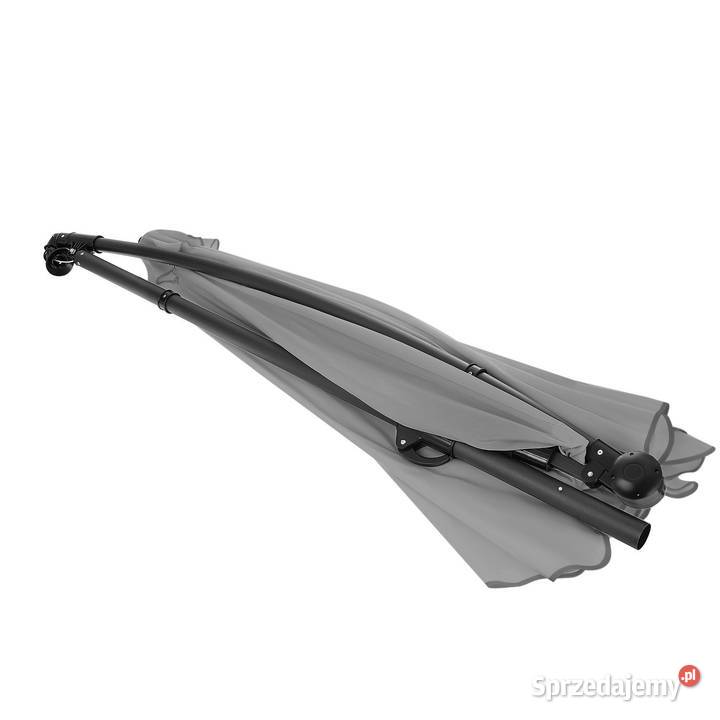 Składany parasol ogrodowy 350 XXL pokrowiec Parasole ogrodowe