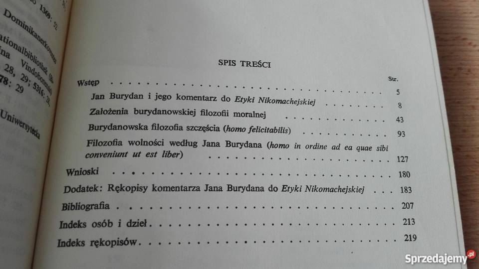 Filozofia moralna Jana Burydana paryski wzór pomorskie Gdańsk