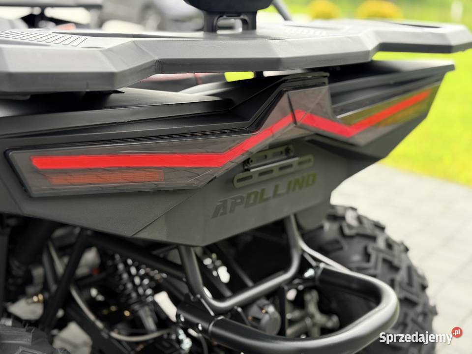 QUAD ASIX CYBER 250CC HOMOLOGACJA T3B CVT EFI bagażnik Głogoczów