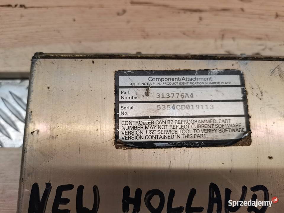 Holland TG Komputer rozdzielacza 313776A4 wielkopolskie Wilkowo