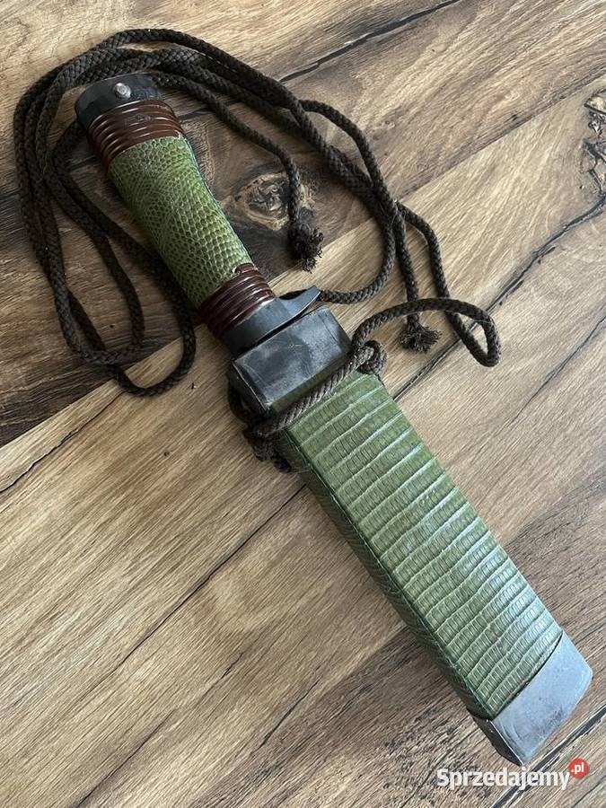 Wyjątkowy japoński nóż Drop Point Hunter NOWY Mrągowo