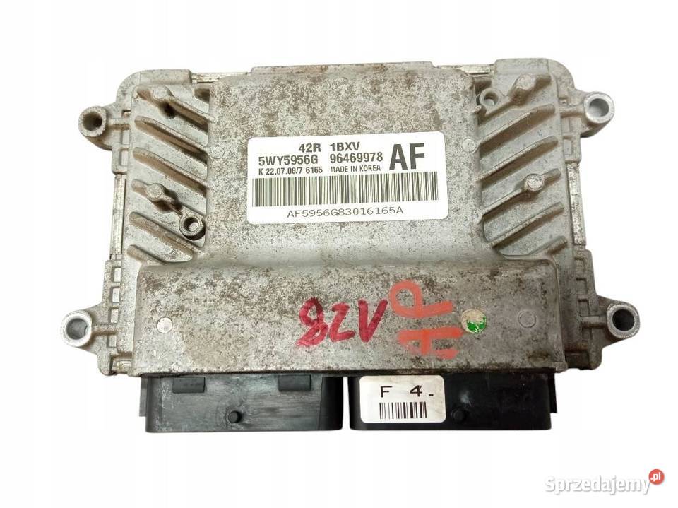 STEROWNIK SILNIKA 96469978AF 5WY5956G Chevrolet sprzedam