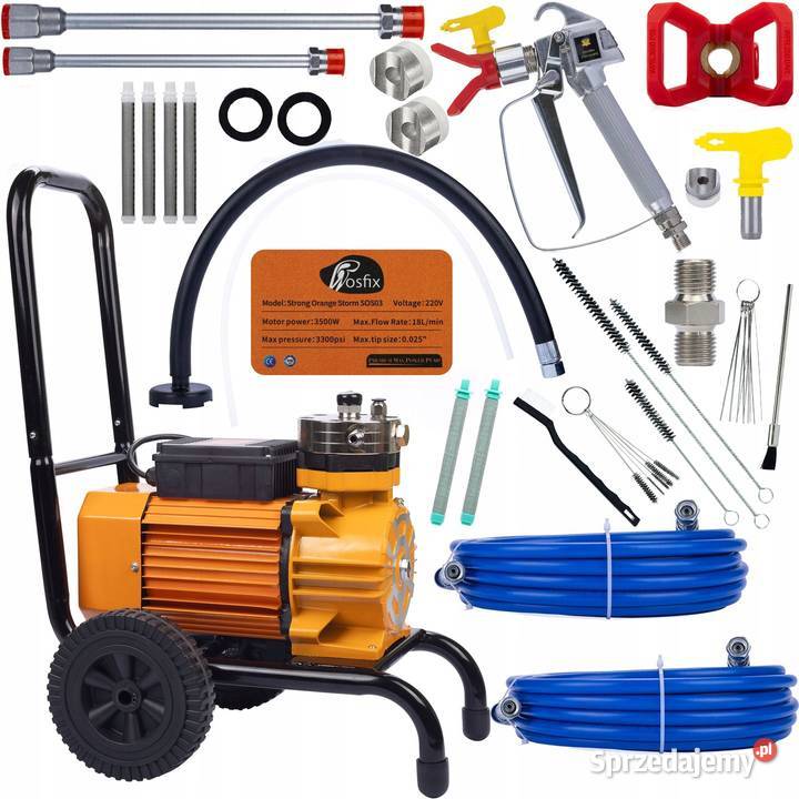 Agregat Malarski Rosfix Strong Blue Storm SBS03 Ludźmierz sprzedam