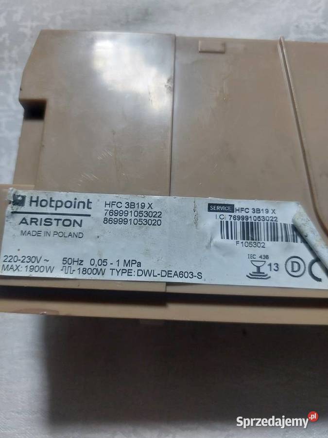 INDESIT ARISTON SAP215013535 ECR215013400 MODUŁ Nowy Sącz