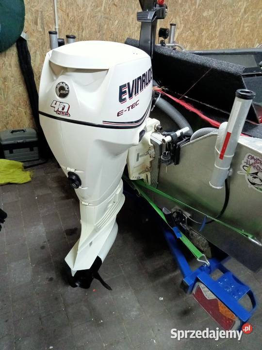 Silnik zaburtowy Evinrude 40 mazowieckie Łaskarzew