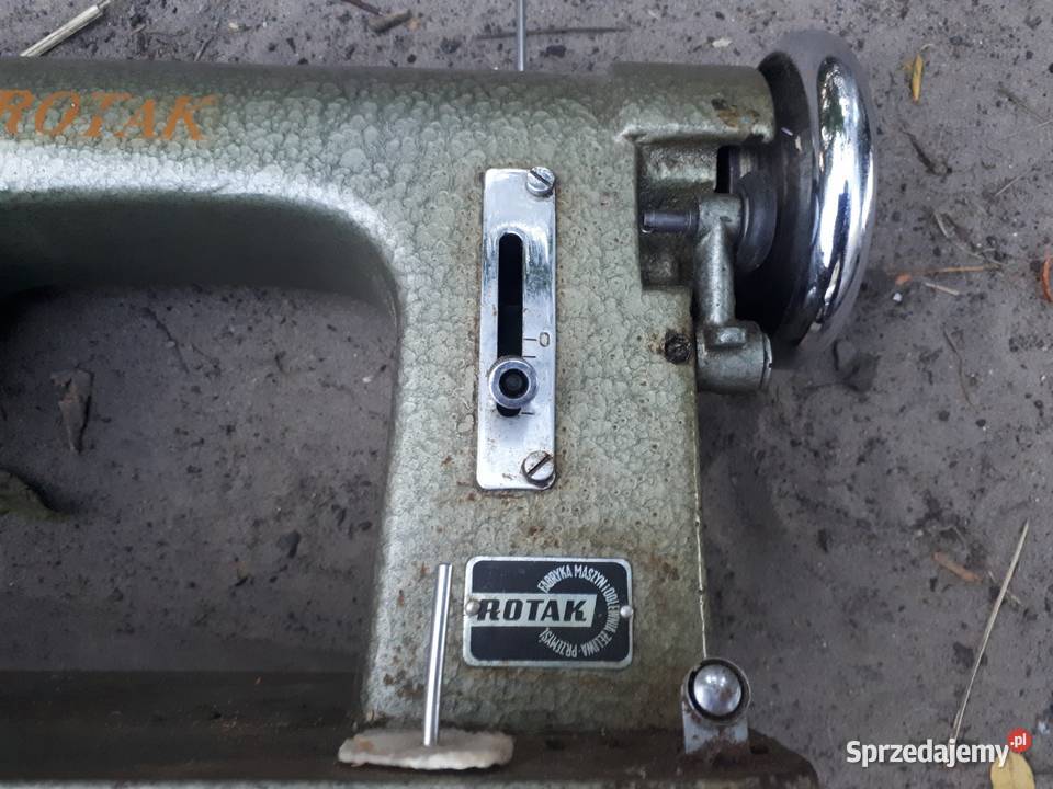 Maszyna do szycia z firmy Rotak wielkopolskie Trąbczyn Dworski