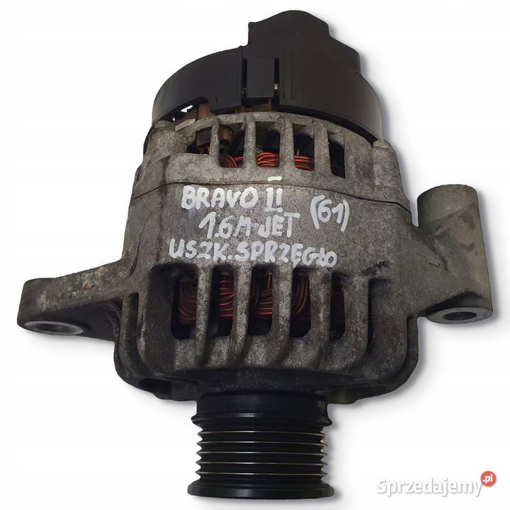 ALTERNATOR Fiat Bravo II 16 MJET 51820623 denso lubelskie Chełm sprzedam