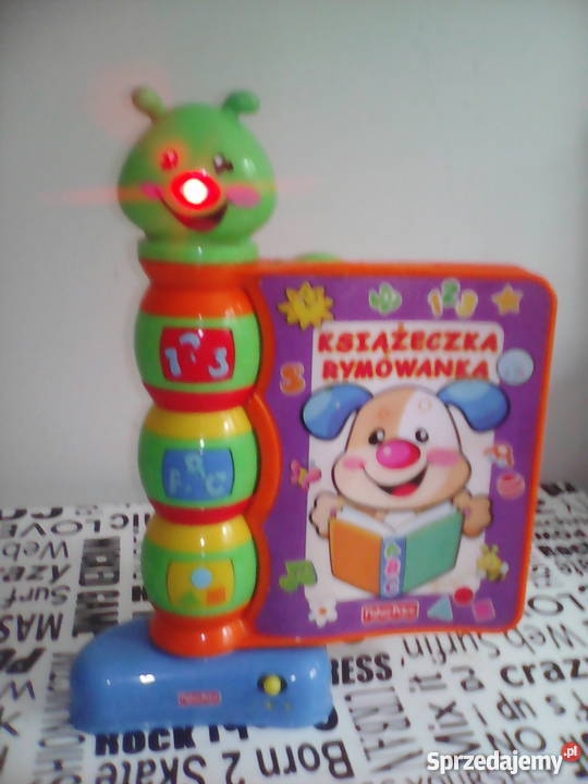 FiSHER KSIĄŻECZKA RYMOWANKA INTERAKTYWNA Fisher Price Bochnia