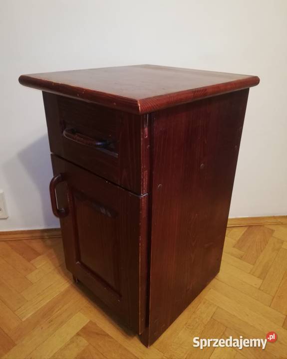 Szafeczka nocna z litego drewna sosnowego Warszawa