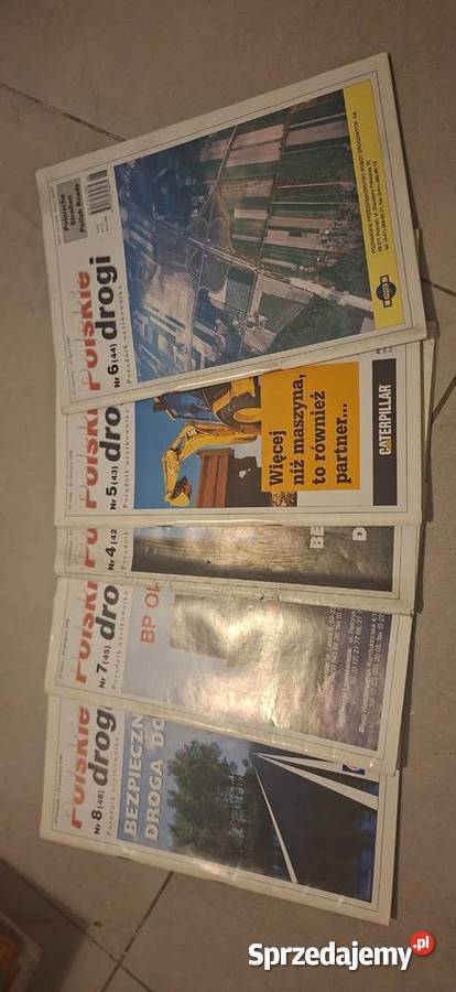 Kolekcja Magazyn Polskie Drogi 1998 Kompletny wielkopolskie Leszno