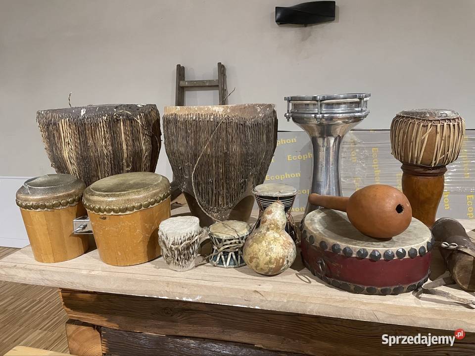 Afrykańskie instrumenty perkusyjne Brodnica