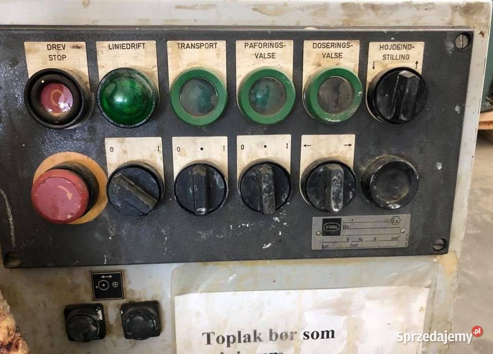 BRKLE walcowa nakladarka lakieru UV 7251 Nowy Targ sprzedam