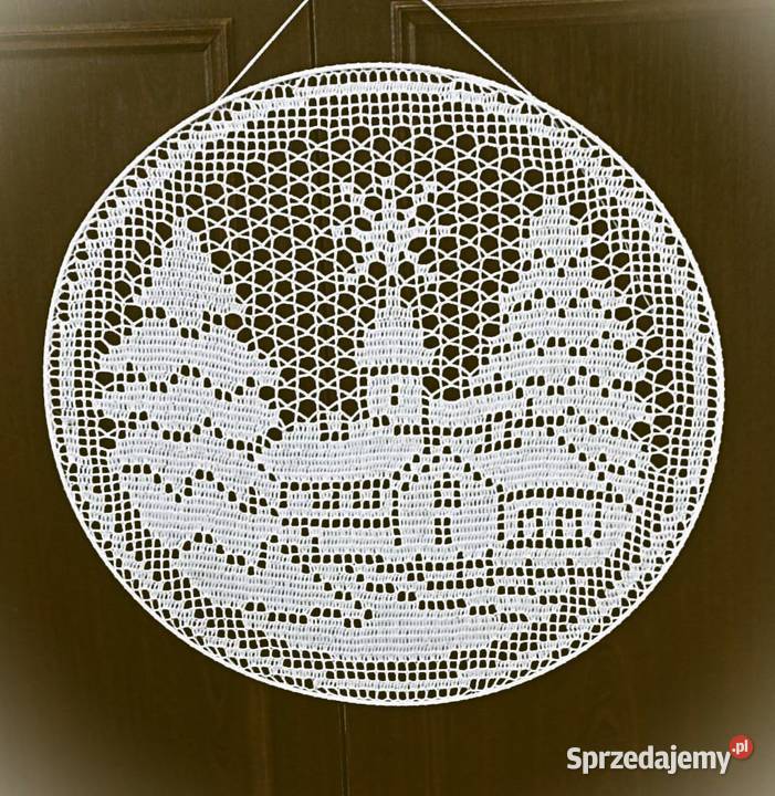 Wyroby szydełkowe z kordonka i nici śląskie Jaworzno