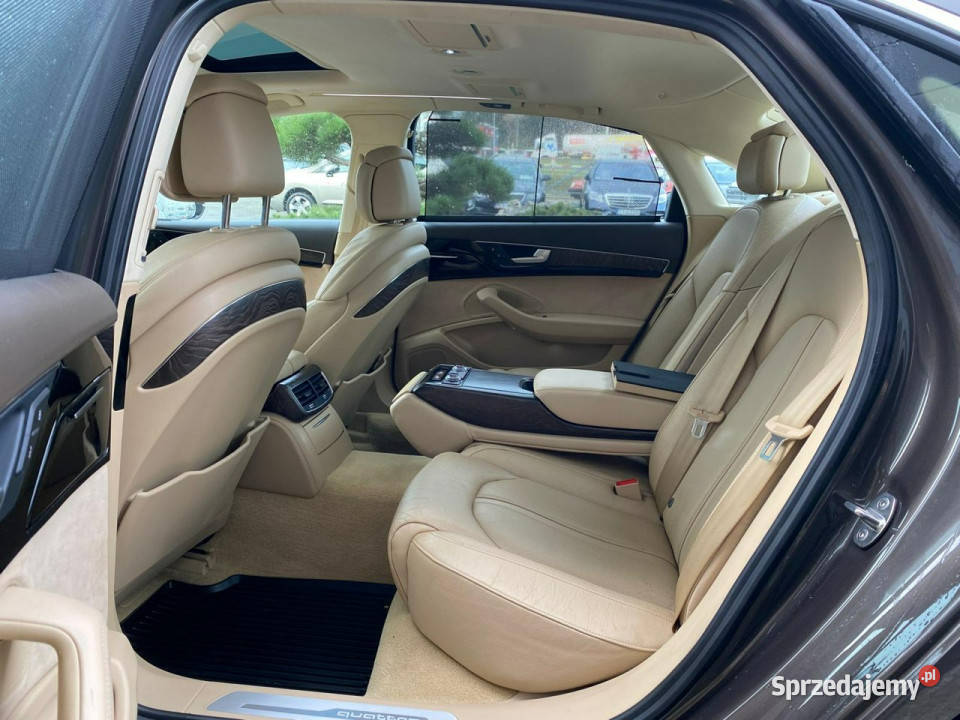 Audi A8 liftszybernavipodgrzfotx4 wentkamera elektrycznie ustawiane fotele Żory