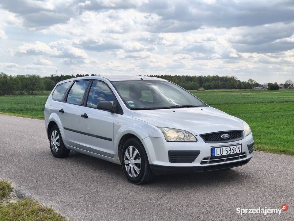 Ford Focus 16 TDCI 90 koni 2005 sprawna srebrny Łuków