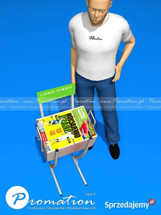 Stojaki i ekspozytory na gazety prasę ulotki mazowieckie Warszawa