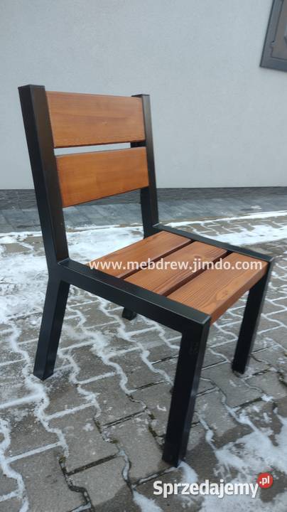 Stół ocynk zestaw mebli ogrodowych ławki fotele małopolskie Tokarnia