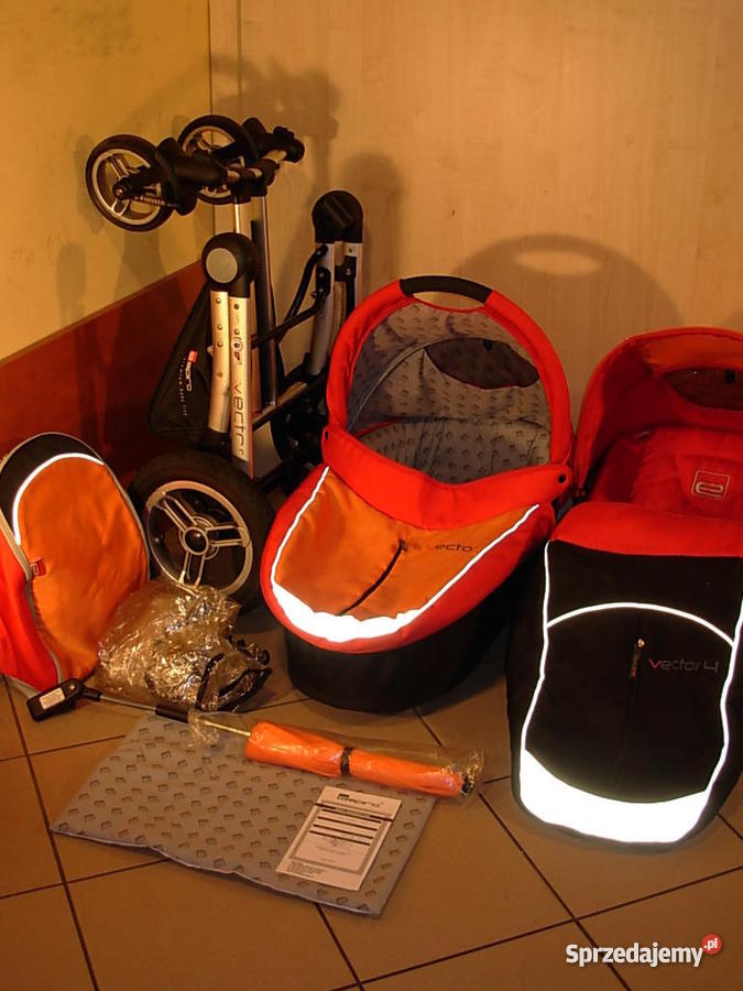 Wózek wielofunkcyjny VECTOR 4 AIR ESPIRO 2w1 Łódź