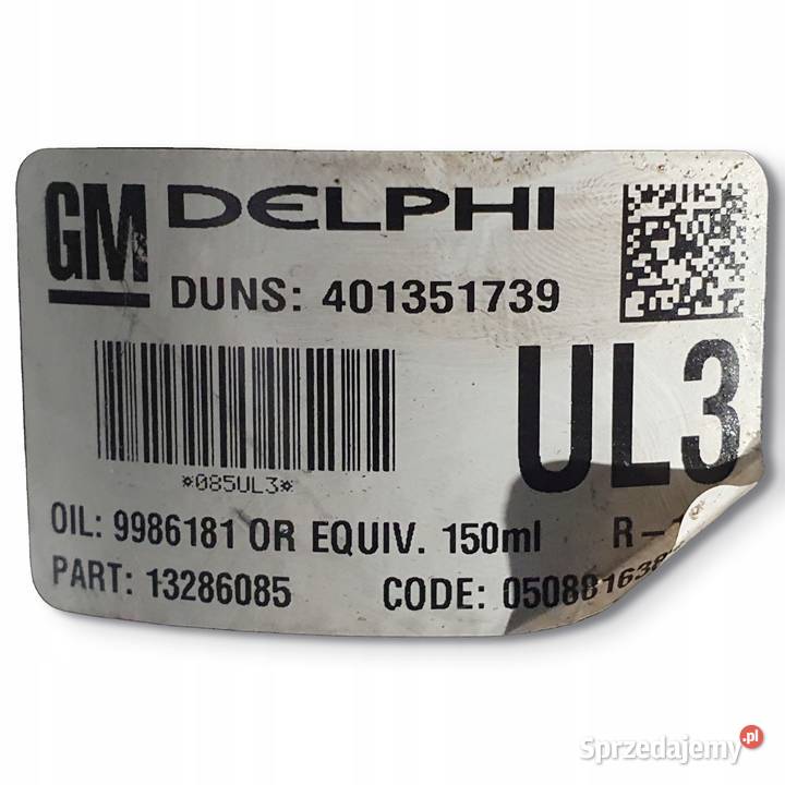 SPRĘŻARKA KLIMATYZACJI Opel Astra III H 18 16V Chełm